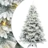 Tehisjõulupuu Koos 300 Led-Iga Roheline 210 Cm Pe Ja Pvc
