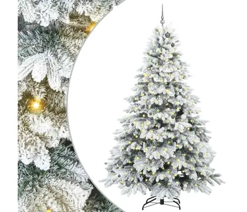 Tehisjõulupuu Koos 300 Led-Iga Roheline 240 Cm Pe Ja Pvc Tehisjõulupuu Koos 300 Led-Iga Roheline 240 Cm Pe Ja Pvc