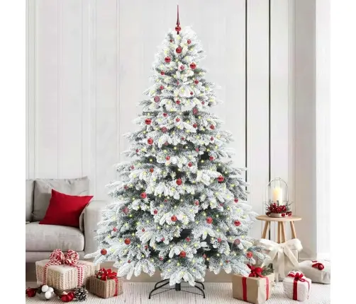 Dirbtinė Kalėdų Eglutė Su 300 Led Žalia 240 Cm Pe Ir Pvc Dirbtinė Kalėdų Eglutė Su 300 Led Žalia 240 Cm Pe Ir Pvc