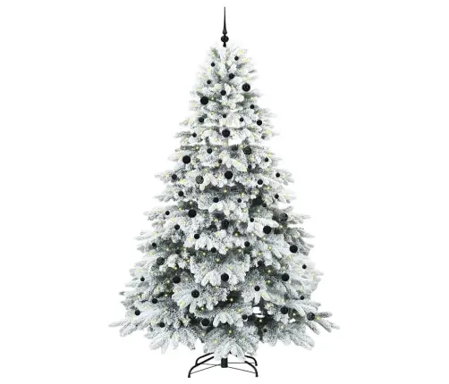 Mākslīgā Ziemassvētku Eglīte Su 300 Led Zaļa 240 Cm Pe Un Pvc Vidaxl