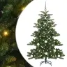 Mākslīgā Saliekamā Ziemassvētku Egle Ar Statīvu Zaļa 150 Cm Pvc Vidaxl
