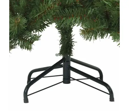 Kunstlik Kokkupandav Jõulupuu Koos Alusega Roheline 150 Cm Pvc