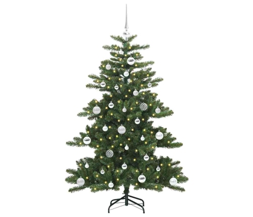 Kunstlik Kokkupandav Jõulupuu Koos 150 Led-Iga 150 Cm Pvc