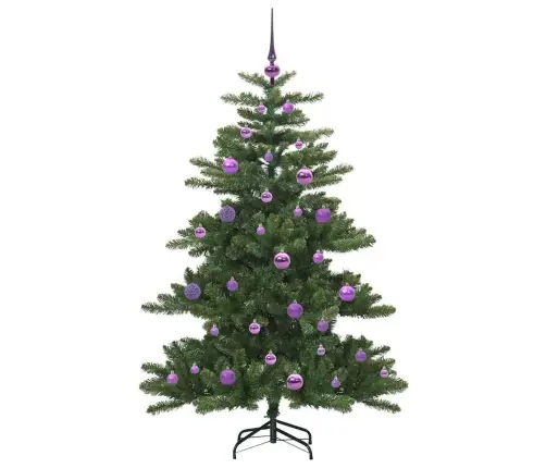 Mākslīgā Saliekamā Ziemassvētku Egle With Leds 150Cm Pvc Vidaxl