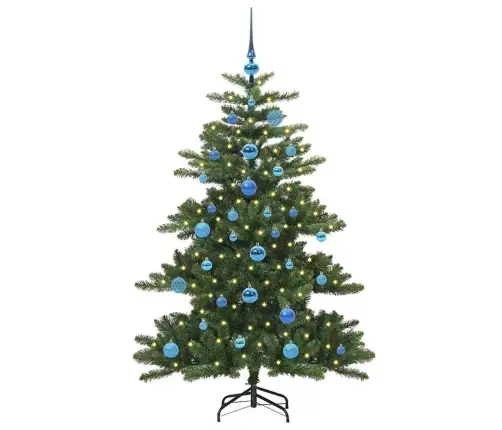 Mākslīgā Saliekamā Ziemassvētku Egle With Leds 150Cm Pvc Vidaxl