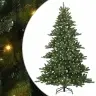 Mākslīgā Saliekamā Ziemassvētku Egle Ar 300 Led Zaļa 180 Cm Pvc Vidaxl Mākslīgā Saliekamā Ziemassvētku Egle Ar 300 Led Zaļa 180 Cm Pvc Vidaxl