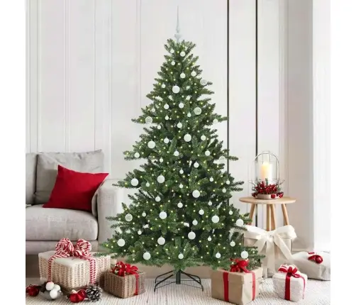 Kunstlik Kokkupandav Jõulupuu Koos 300 Led-Iga 180 Cm Pvc Kunstlik Kokkupandav Jõulupuu Koos 300 Led-Iga 180 Cm Pvc