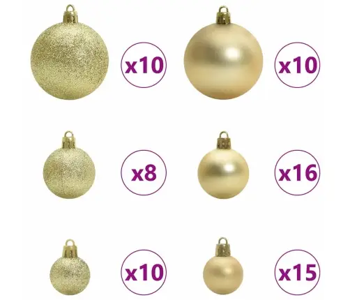 Mākslīgā Saliekamā Ziemassvētku Egle With Leds 180Cm Pvc Vidaxl Mākslīgā Saliekamā Ziemassvētku Egle With Leds 180Cm Pvc Vidaxl