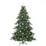 Mākslīgā Saliekamā Ziemassvētku Egle With Leds 180Cm Pvc Vidaxl