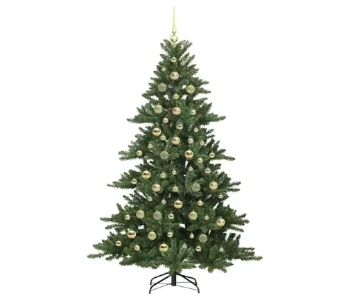 Mākslīgā Saliekamā Ziemassvētku Egle With Leds 210Cm Pvc Vidaxl