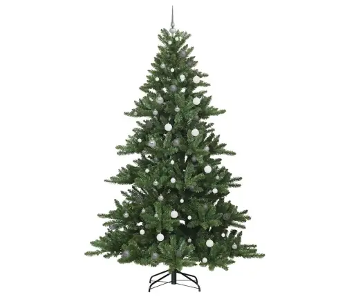 Kunstlik Kokkupandav Jõulupuu Koos 300 Led-Iga 240 Cm Pvc