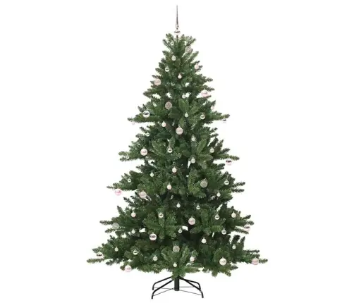 Dirbtinė Sulankstoma Kalėdų Eglutė Su 300 Led 240 Cm Pvc