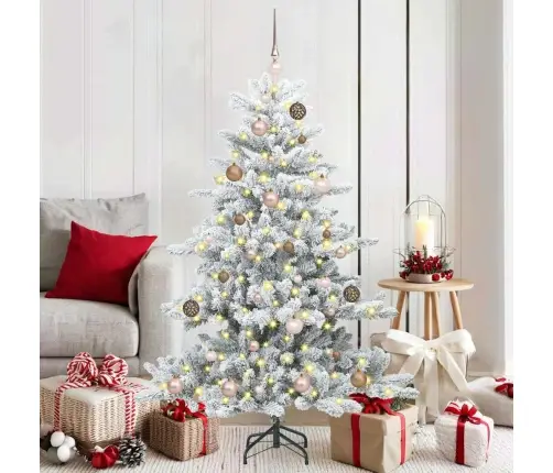 Dirbtinė Sulankstoma Kalėdų Eglutė Su 150 Led 150 Cm Pvc