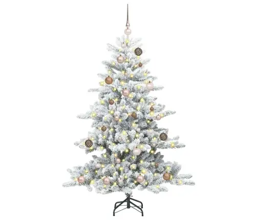 Dirbtinė Sulankstoma Kalėdų Eglutė Su 150 Led 150 Cm Pvc