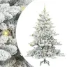 Kunstlik Kokkupandav Jõulupuu Koos 150 Led-Iga 150 Cm Pvc