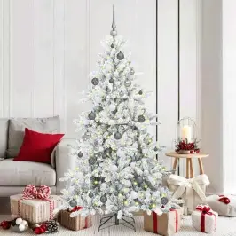 Kunstlik Kokkupandav Jõulupuu Koos 300 Led-Iga 180 Cm Pvc