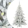 Mākslīgā Saliekamā Ziemassvētku Egle With Leds 180Cm Pvc Vidaxl