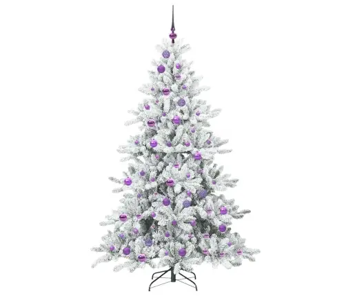 Kunstlik Kokkupandav Jõulupuu Koos 300 Led-Iga 180 Cm Pvc Kunstlik Kokkupandav Jõulupuu Koos 300 Led-Iga 180 Cm Pvc