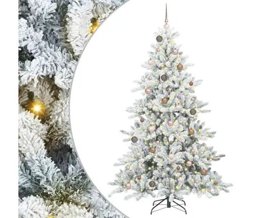 Dirbtinė Sulankstoma Kalėdų Eglutė Su 300 Led 210 Cm Pvc Dirbtinė Sulankstoma Kalėdų Eglutė Su 300 Led 210 Cm Pvc