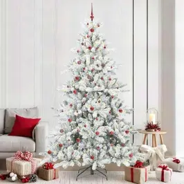 Mākslīgā Saliekamā Ziemassvētku Egle Su 300 Led 240 Cm Pvc Vidaxl Mākslīgā Saliekamā Ziemassvētku Egle Su 300 Led 240 Cm Pvc Vidaxl