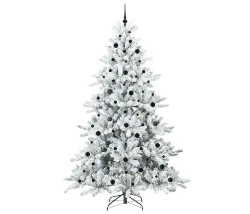 Mākslīgā Saliekamā Ziemassvētku Egle With Leds 240Cm Pvc Vidaxl