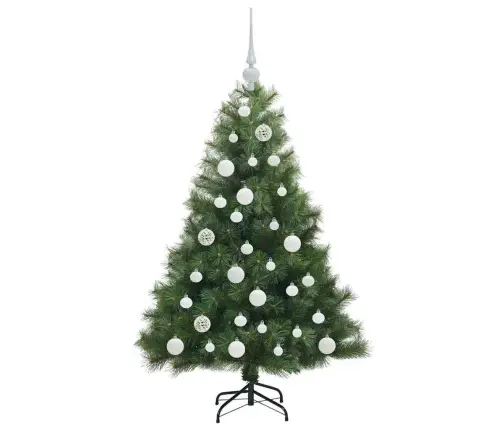 Mākslīgā Ziemassvētku Eglīte Su 150 Led Zaļa 120 Cm Pe Un Pvc Vidaxl