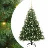 Mākslīgā Ziemassvētku Eglīte Su 150 Led Zaļa 120 Cm Pe Un Pvc Vidaxl