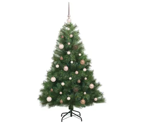 Mākslīgā Ziemassvētku Eglīte Su 150 Led Zaļa 150 Cm Pe Un Pvc Vidaxl