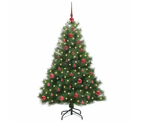 Mākslīgā Ziemassvētku Eglīte Su 150 Led Zaļa 150 Cm Pe Un Pvc Vidaxl