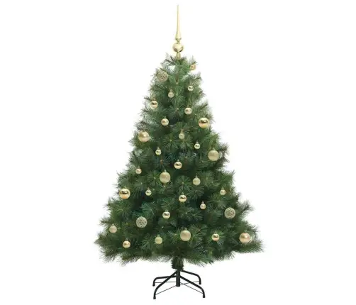 Tehisjõulupuu Koos 150 Led-Iga Roheline 150 Cm Pe Ja Pvc Tehisjõulupuu Koos 150 Led-Iga Roheline 150 Cm Pe Ja Pvc