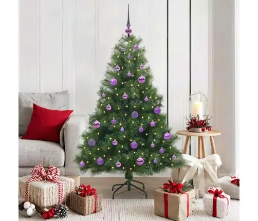 Mākslīgā Ziemassvētku Eglīte Su 150 Led Zaļa 150 Cm Pe Un Pvc Vidaxl Mākslīgā Ziemassvētku Eglīte Su 150 Led Zaļa 150 Cm Pe Un Pvc Vidaxl