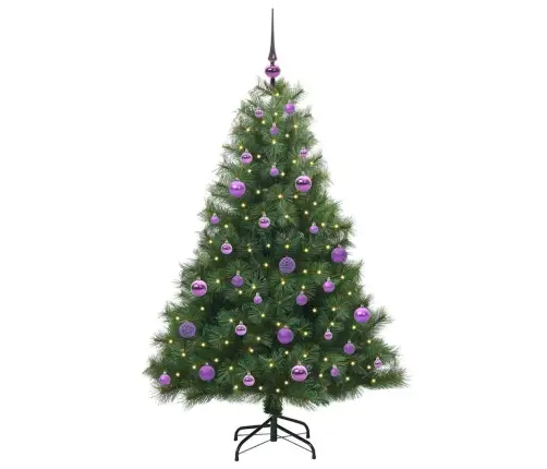 Mākslīgā Ziemassvētku Eglīte Su 150 Led Zaļa 150 Cm Pe Un Pvc Vidaxl Mākslīgā Ziemassvētku Eglīte Su 150 Led Zaļa 150 Cm Pe Un Pvc Vidaxl