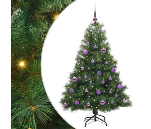 Mākslīgā Ziemassvētku Eglīte Su 150 Led Zaļa 150 Cm Pe Un Pvc Vidaxl Mākslīgā Ziemassvētku Eglīte Su 150 Led Zaļa 150 Cm Pe Un Pvc Vidaxl