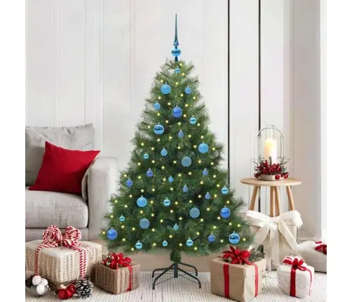 Mākslīgā Ziemassvētku Eglīte Su 150 Led Zaļa 150 Cm Pe Un Pvc Vidaxl