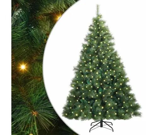 Mākslīgā Ziemassvētku Eglīte Su 300 Led Zaļa 180 Cm Pe Un Pvc Vidaxl