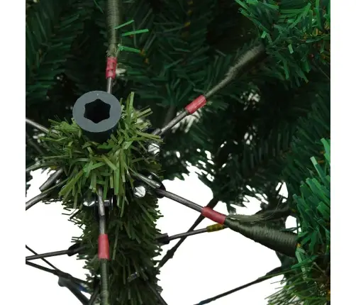 Tehisjõulupuu Koos 300 Led-Iga Roheline 180 Cm Pe Ja Pvc