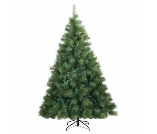 Tehisjõulupuu Koos 300 Led-Iga Roheline 210 Cm Pe Ja Pvc