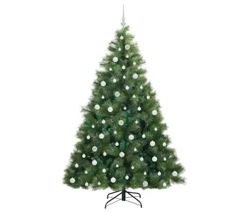 Dirbtinė Kalėdų Eglutė Su 300 Led Žalia 210 Cm Pe Ir Pvc Dirbtinė Kalėdų Eglutė Su 300 Led Žalia 210 Cm Pe Ir Pvc