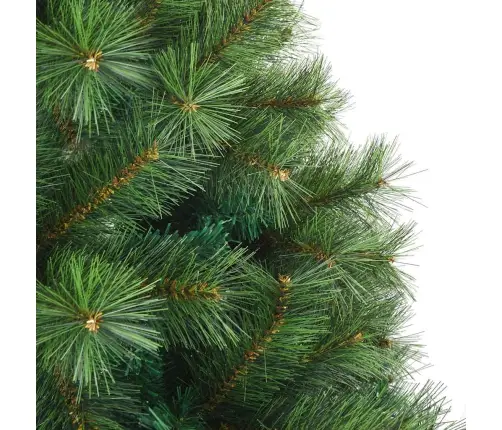 Mākslīgā Ziemassvētku Eglīte Su 300 Led Zaļa 210 Cm Pe Un Pvc Vidaxl