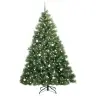 Tehisjõulupuu Koos 300 Led-Iga Roheline 240 Cm Pe Ja Pvc