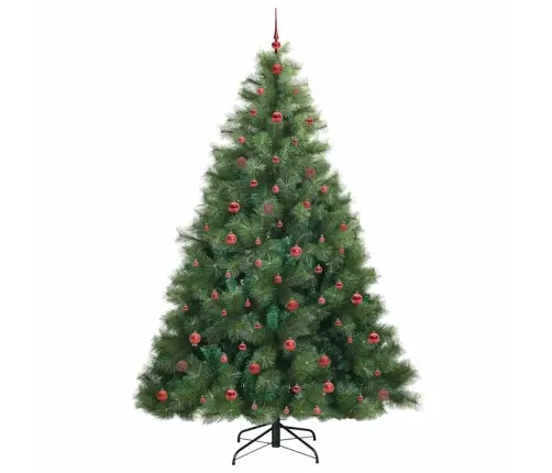 Mākslīgā Ziemassvētku Eglīte Su 300 Led Zaļa 240 Cm Pe Un Pvc Vidaxl