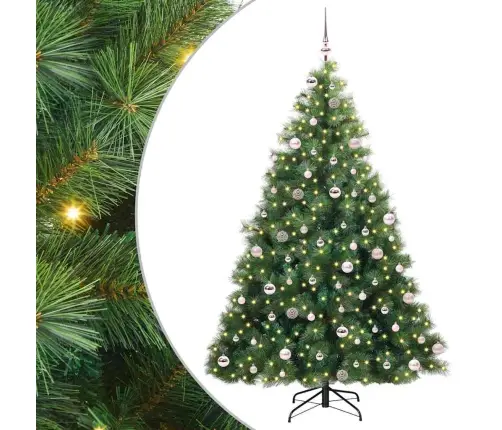 Mākslīgā Ziemassvētku Eglīte Su 300 Led Zaļa 240 Cm Pe Un Pvc Vidaxl Mākslīgā Ziemassvētku Eglīte Su 300 Led Zaļa 240 Cm Pe Un Pvc Vidaxl