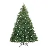 Mākslīgā Ziemassvētku Eglīte Su 300 Led Zaļa 240 Cm Pe Un Pvc Vidaxl