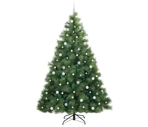 Mākslīgā Ziemassvētku Eglīte Su 300 Led Zaļa 240 Cm Pe Un Pvc Vidaxl