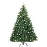 Mākslīgā Ziemassvētku Eglīte Su 300 Led Zaļa 240 Cm Pe Un Pvc Vidaxl