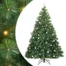 Mākslīgā Ziemassvētku Eglīte Su 300 Led Zaļa 240 Cm Pe Un Pvc Vidaxl
