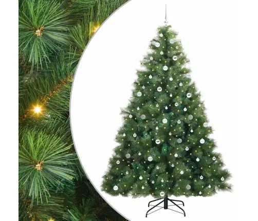 Mākslīgā Ziemassvētku Eglīte Su 300 Led Zaļa 240 Cm Pe Un Pvc Vidaxl Mākslīgā Ziemassvētku Eglīte Su 300 Led Zaļa 240 Cm Pe Un Pvc Vidaxl