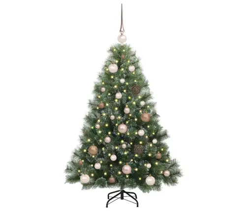 Tehisjõulupuu Koos 150 Led-Iga Roheline 120 Cm Pe Ja Pvc Tehisjõulupuu Koos 150 Led-Iga Roheline 120 Cm Pe Ja Pvc