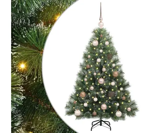 Tehisjõulupuu Koos 150 Led-Iga Roheline 120 Cm Pe Ja Pvc Tehisjõulupuu Koos 150 Led-Iga Roheline 120 Cm Pe Ja Pvc