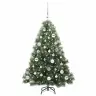Mākslīgā Ziemassvētku Eglīte Su 150 Led Zaļa 120 Cm Pe Un Pvc Vidaxl